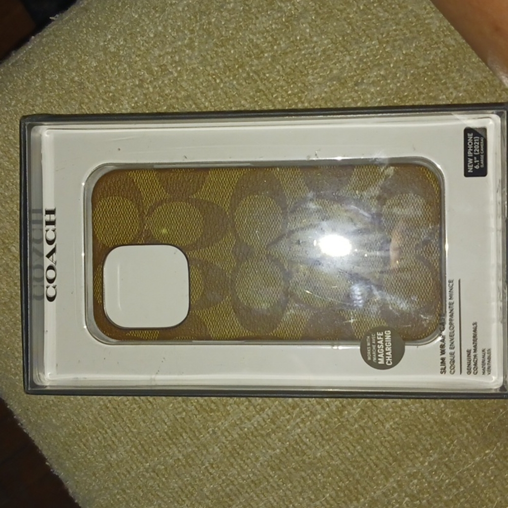 Coach iPhone case